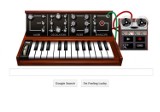 Robert Moog na Google Doodle - 78. rocznica urodzin