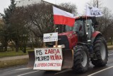 Protest Agrounii. Rolnicy przejechali przez Zduńską Wolę ZDJĘCIA