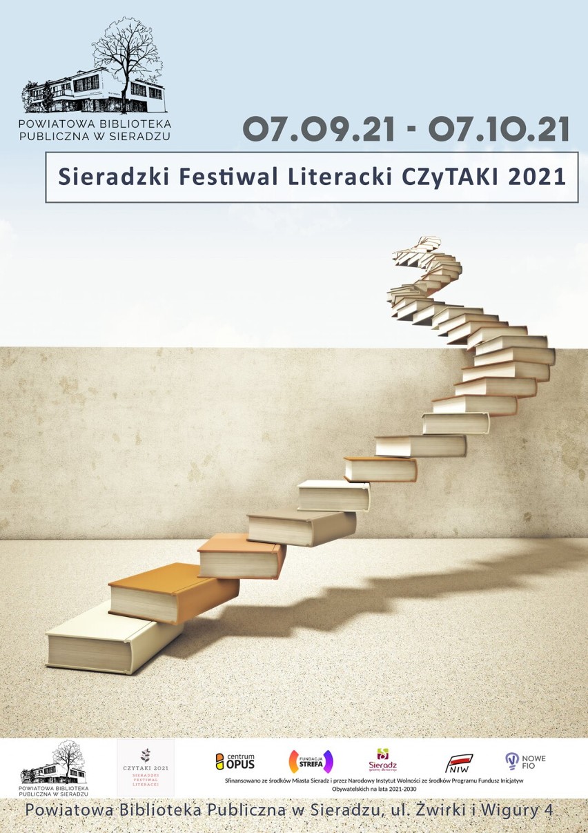 Sieradzki Festiwal Literacki CZyTAKI 2021 ruszył w PBP. Na początek było spotkanie z autorką książki o Antoine Martą Orzeszyną. Co dalej?