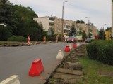 Uwaga na głównej ulicy Dzierzgonia