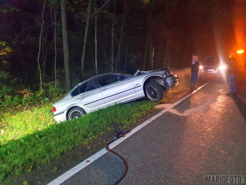 Wypadek w Jełowej. Kierowca bmw potrącił jelenia