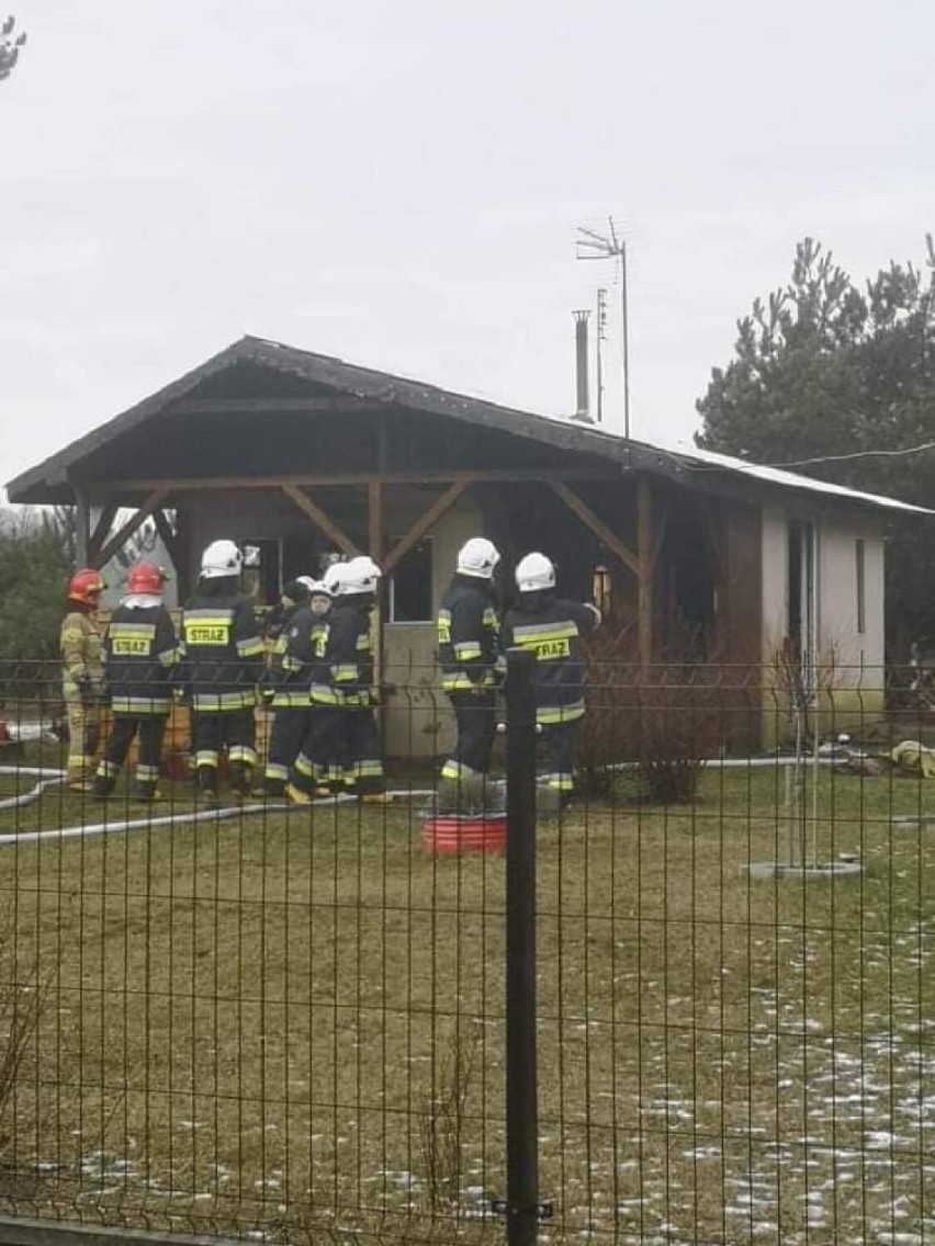 Pożar domu w Prucheńsku Dużym w powiecie opoczyńskim. Potrzebna pomoc dla pani Marii, która straciła dobytek życia [ZDJĘCIA]