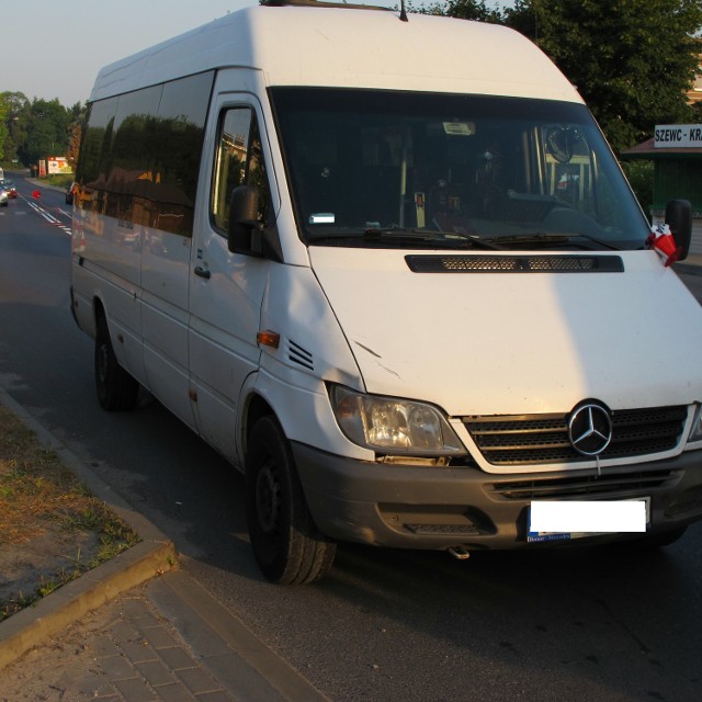 Wypadek w Olkuszu. Bus potrącił kobietę