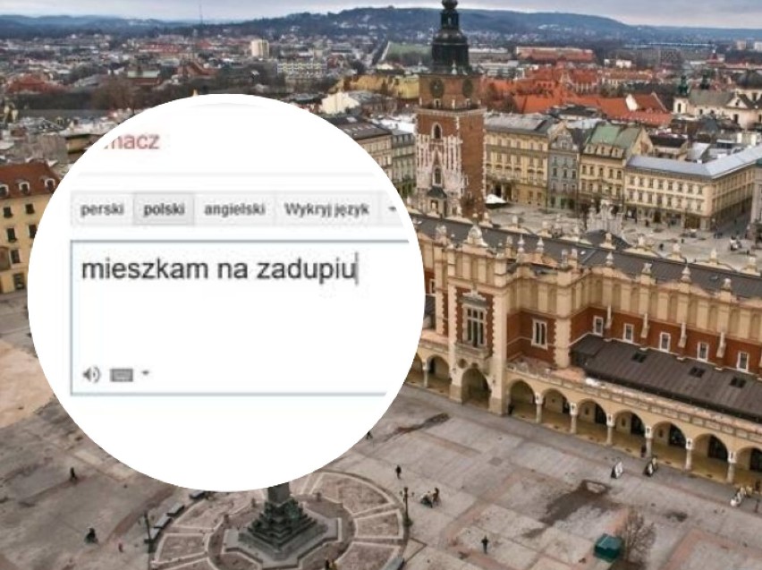 Tłumacz Googla zrobił sobie żarty z Krakowa w różnych językach