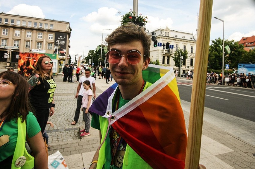 Trasa II Marszu Równości w Zielonej Górze liczyła 4,4 km.