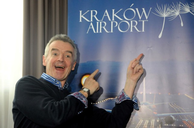 Nowe połączenia z Krakowa na urodziny Ryanair