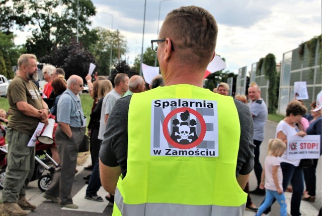 Zdjęcie z protestu zorganizowanego jakiś czas temu w sąsiedztwie siedziby "Veolii Wschód"