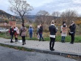 Strajk w Szczytnej. Kobiety zablokowały DK8  