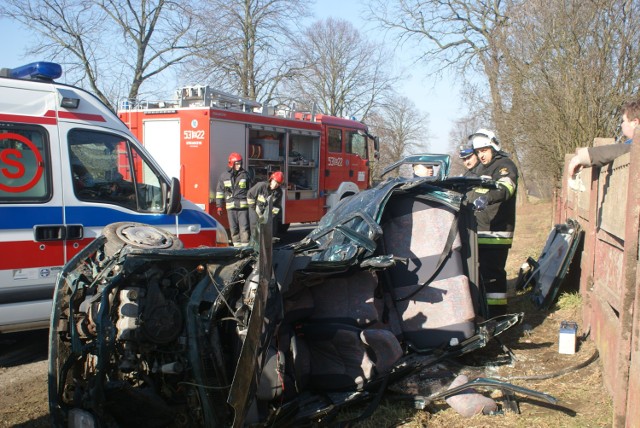 Śmiertelny wypadek w Baszkowie