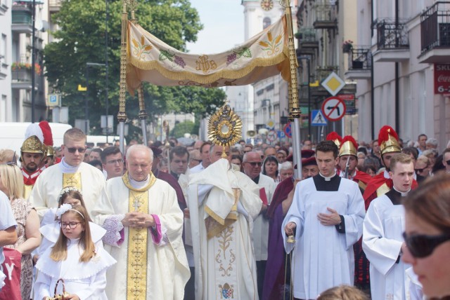 Procesja Bożego Ciała przeszła ulicami Kalisza