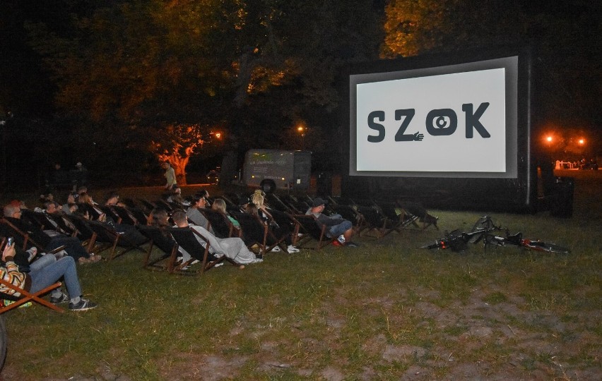 Szamotuły. Kino plenerowe w Parku Zamkowym: dobry film, leżaki i gwiazdy nad głowami