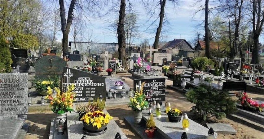 Cmentarz Parafialny przy ulicy Lipowej w Wolsztynie....