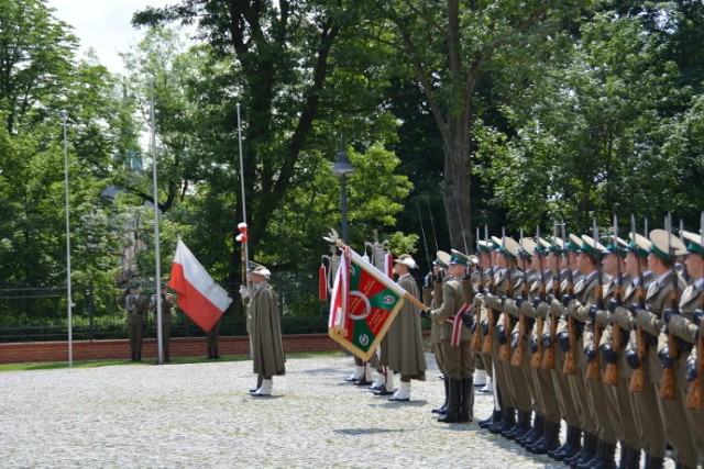funkcjonariusze Śląskiego Oddziału Straży Granicznej obchodzili 27 rocznicę powstania Straży Granicznej.