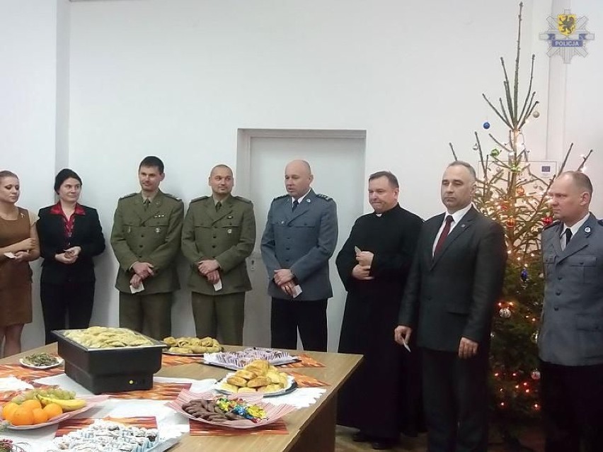 Spotkanie opłatkowe w kwidzyńskiej komendzie policji [ZDJĘCIA]