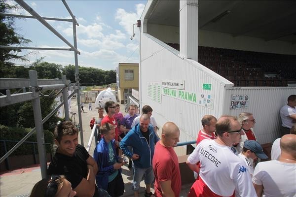 Zwiedzanie stadionu Górnika Zabrze