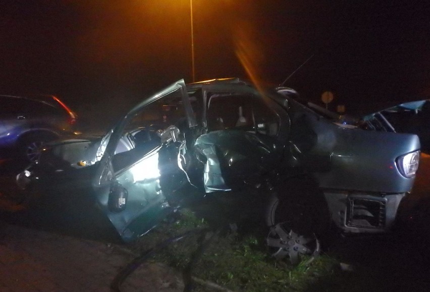 Cztery osoby ranne w  wypadku w Wągrowcu