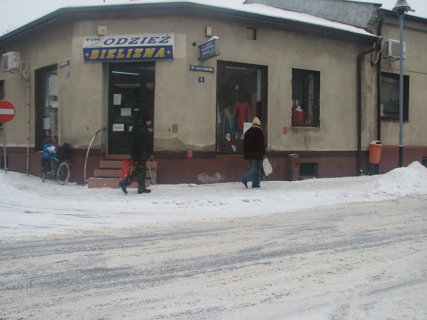 Tak dzisiaj wyglądały główne ulice w Krzepicach i w Kłobucku
