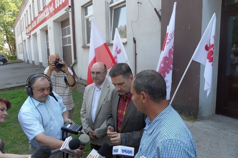 Częstochowa: Piotr Duda, szef Solidarności odwiedził dzisiaj hutników [ZDJĘCIA]