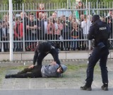 Zatrzymanie groźnego przestępcy zaprezentowali radomscy policjanci podczas Nocy Muzeów w radomskim Sądzie. Zobaczcie zdjęcia