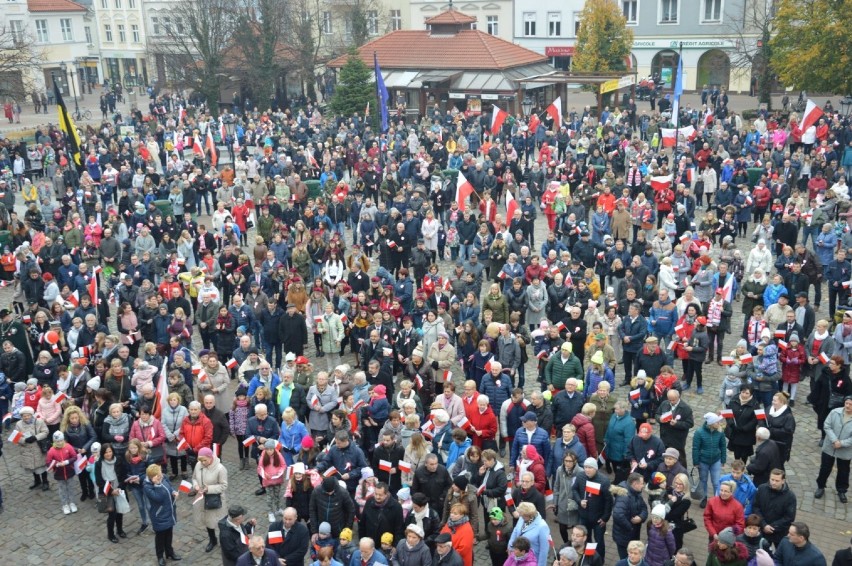 Obchody Święta Niepodległości w Wejherowie 2018 [ZBIOROWE ZDJĘCIA]