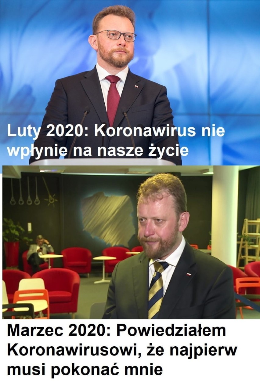 Koronawirus. Niewyspany bohater na froncie walki COVID-19. Minister Łukasz Szumowski [MEMY] 30.03. 