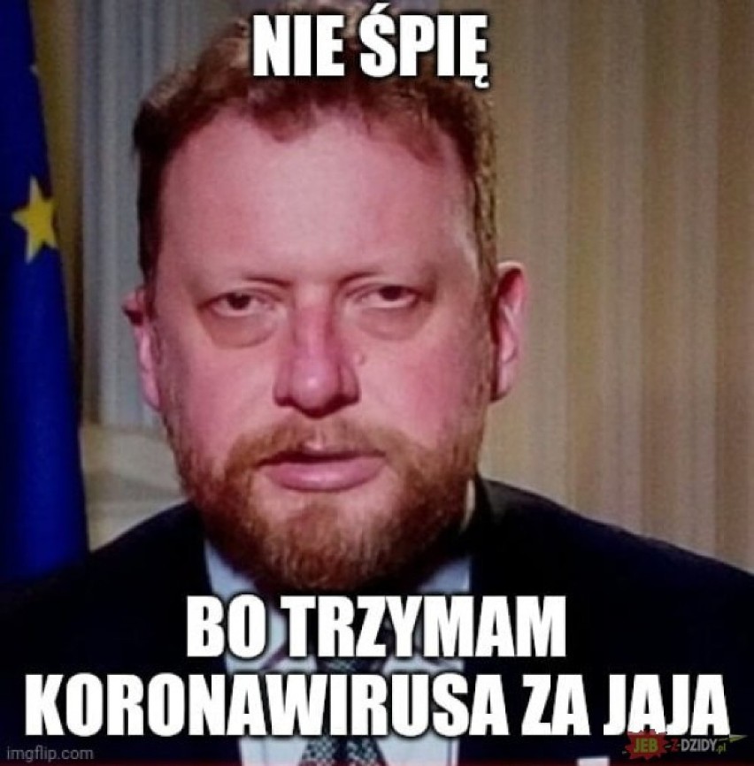 Koronawirus. Niewyspany bohater na froncie walki COVID-19. Minister Łukasz Szumowski [MEMY] 30.03. 