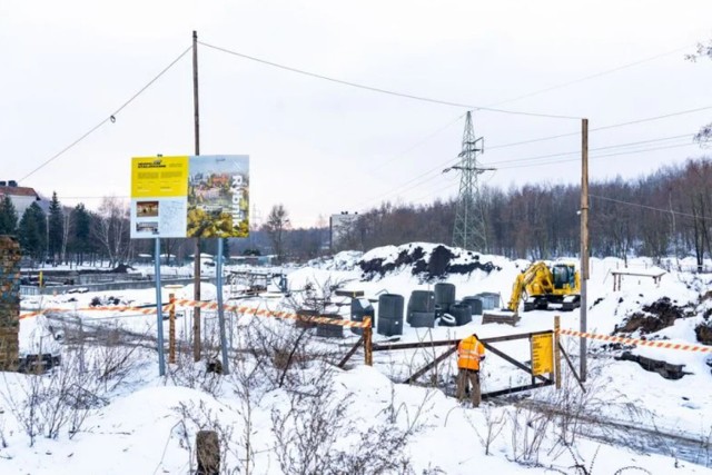 Budowa hospicjum w Rybniku zatrzymała się na etapie fundamentów.