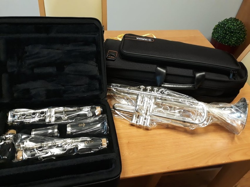 Sulmierzycka orkiestra dęta ma nowe instrumenty muzyczne!