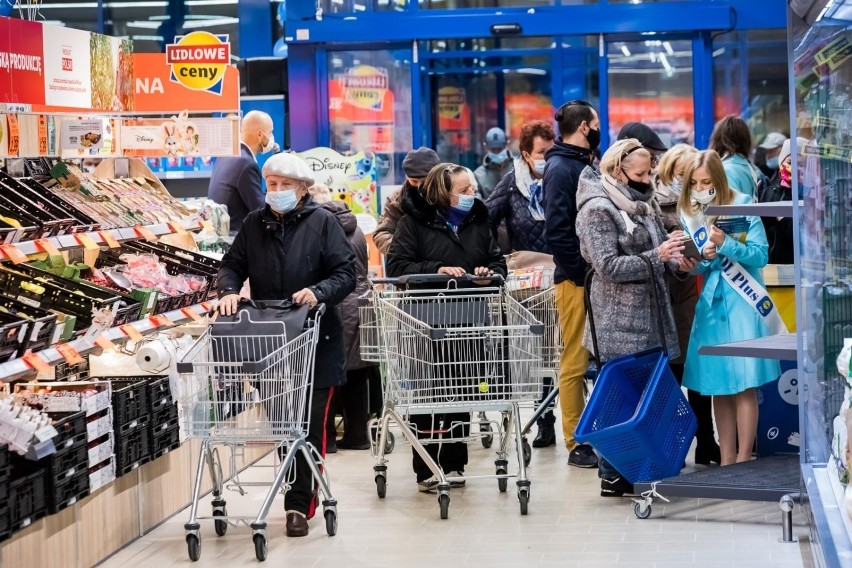 Otwarcie Lidla przy ul. Wojska Polskiego 21 przyciągnęło...