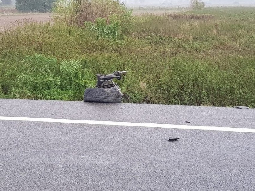 Wypadek na DK91 w Zajączkowie koło Tczewa - utrudnienia w ruchu