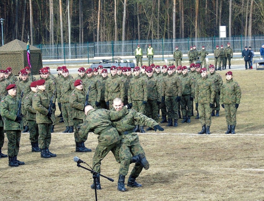 Przysięga wojskowa 7. Batalionu Kawalerii Powietrznej. Dzień...