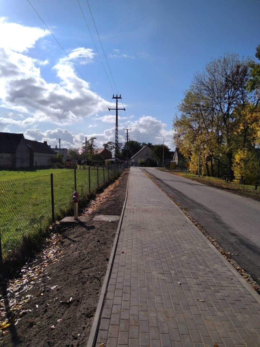 Przebudowa drogi gminnej w Turwi zakończona