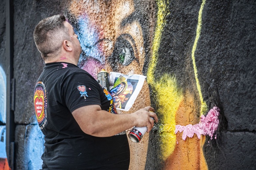 Graffiti Jam 2022. Artyści sztuki ulicznej spotkali się w Darłowie [ZDJĘCIA]