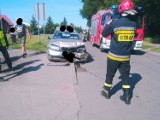 Zderzenie trzech samochodów osobowych w Kotowiecku