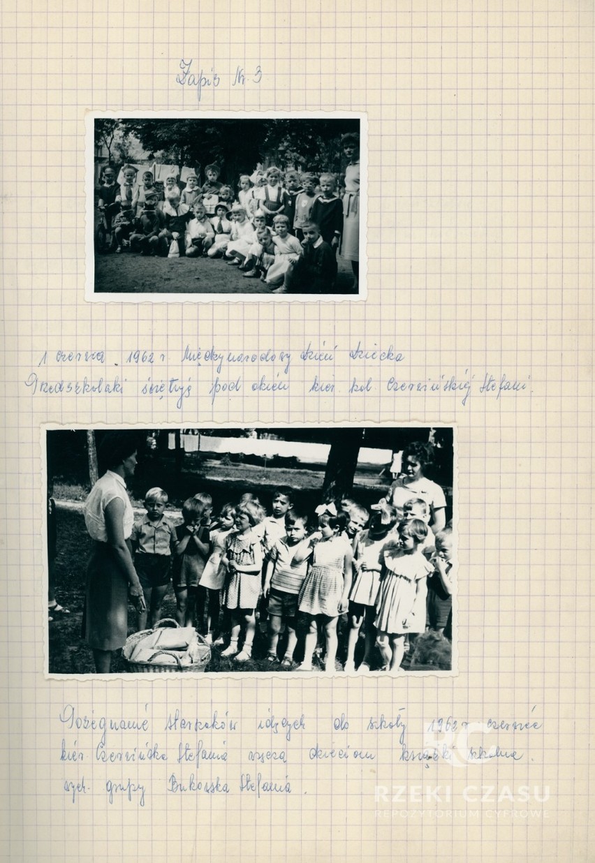Przedszkole nr 2 w Obornikach na przełomie lat 60 i 70 