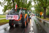 Protest rolników przeciwko "piątce" Kaczyńskiego. Utrudnienia w Bydgoszczy [zdjęcia]