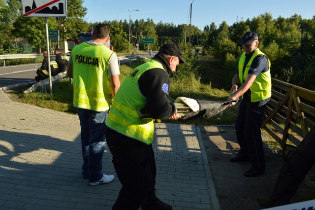 Śmiertelny wypadek koło  Miastka