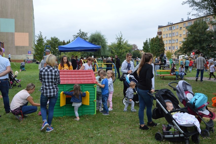 Rodzinny piknik na osiedlu Ludwików w Ostrowcu z atrakcjami [ZDJĘCIA]