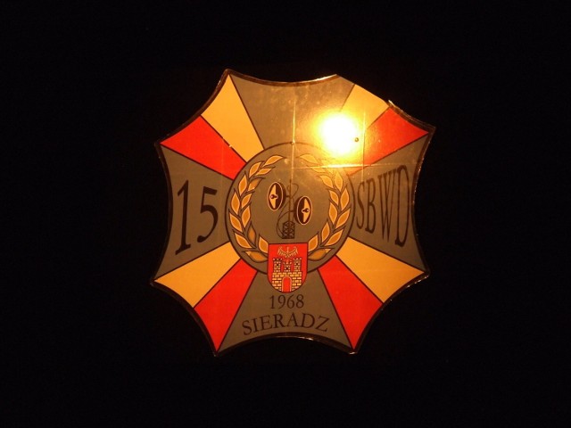 Logo 15. Sieradzkiej Brygady Wsparcia Dowodzenia. Fot. Piotr Andrzejak