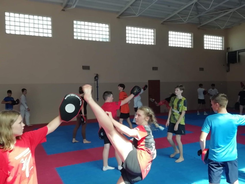 Dzieci i młodzież z UKS Taekwondo Wolsztyn ponad tydzień spędzili w Pogorzelicy