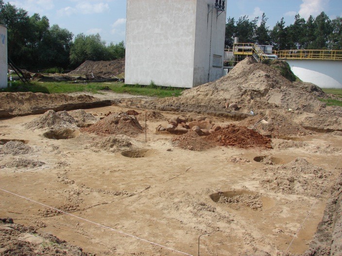 Odkrycie archeologiczne w Krzepicach