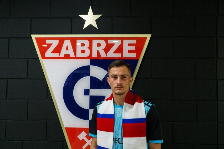 Adrian Kapralik został nowym piłkarzem Górnika Zabrze...