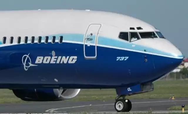 Boeing 737 w Poznaniu