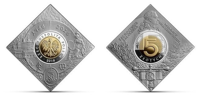 5-złotowa moneta kolekcjonerska „250. rocznica założenia...
