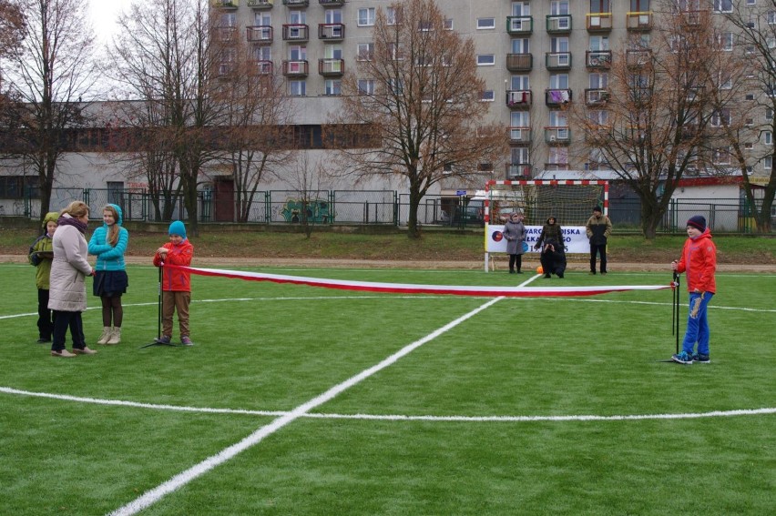 Szkoła Podstawowa nr 2 w Zamościu ma nowe boisko