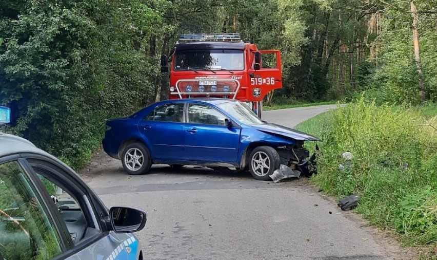 Gmina Żytno. Wypadek w Grodzisku, 3 osoby przewiezione do szpitala
