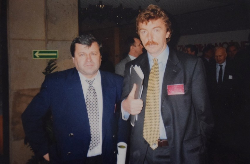 Adam Sokołowski i Zbigniew Boniek