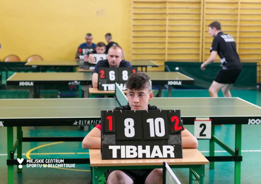 Turniej tenisa stołowego z okazji Dnia Dziecka w Bełchatowie