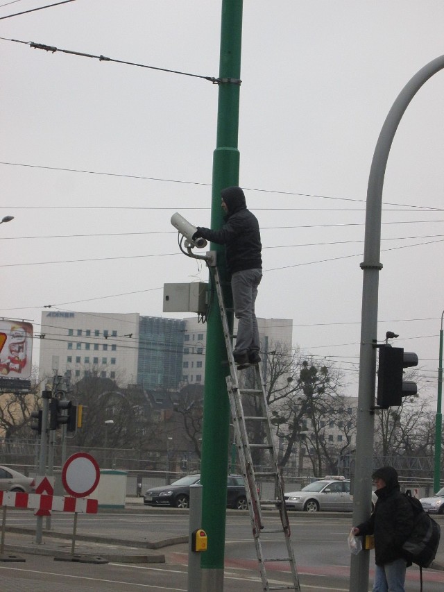 Monitoring w Poznaniu - W mieście pojawiają się kolejne kamery