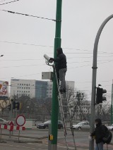 Monitoring w Poznaniu - W mieście pojawiają się kolejne kamery [ZDJĘCIA]